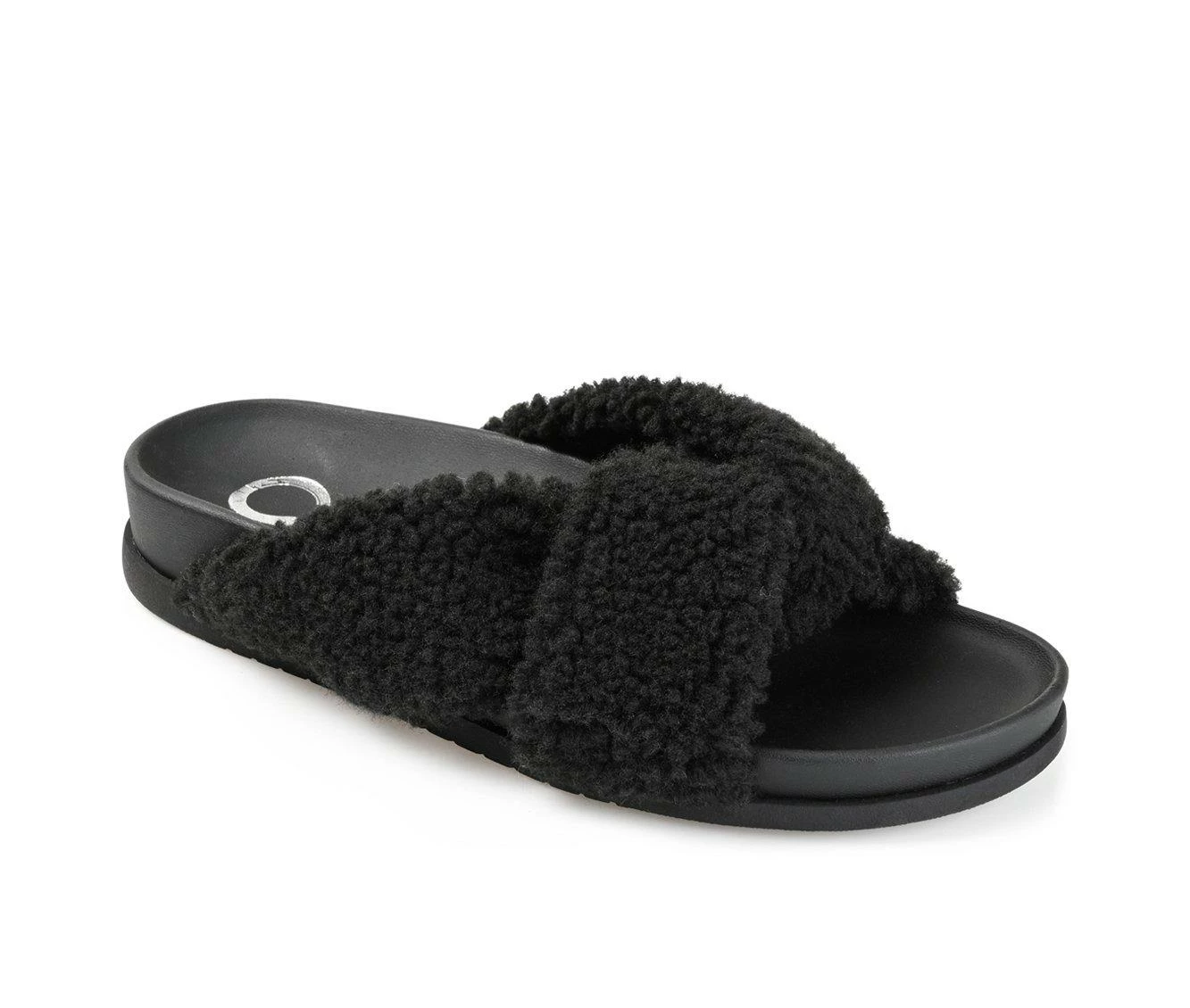 Journee Collection Dalynnda Slippers Black - Image 3