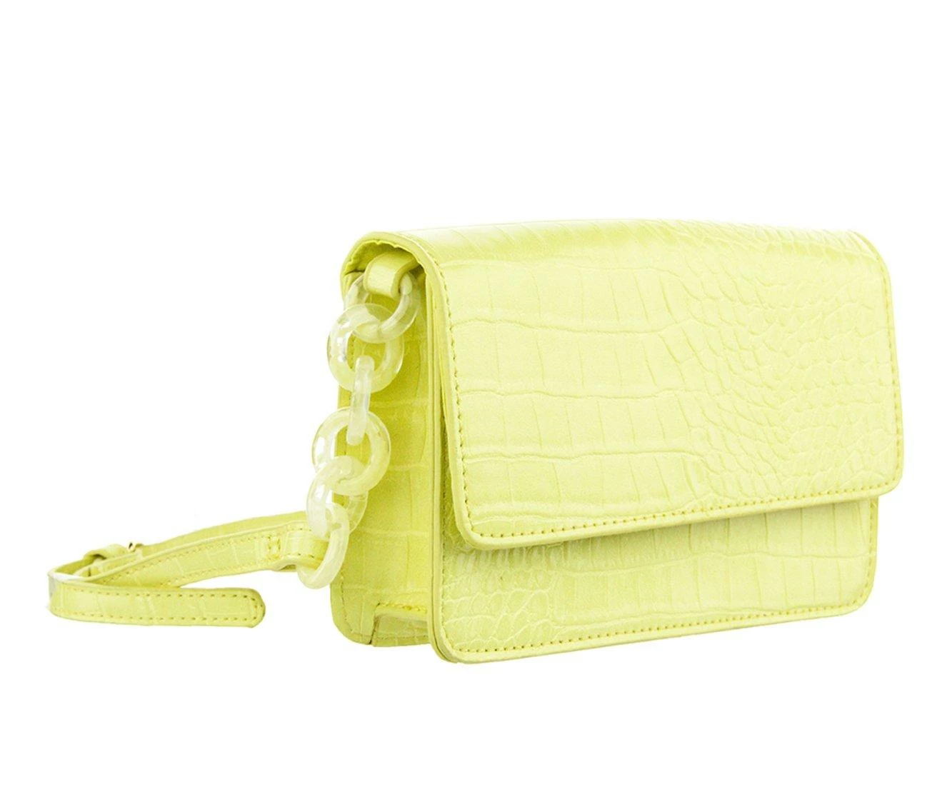Olivia Miller Billie Crossbody Handbag Lemon - Image 3