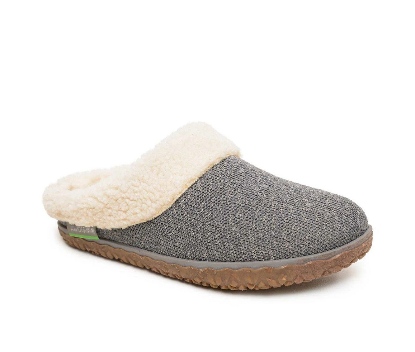 Minnetonka Women's Eco Spruce Clog Slippers Grey - Image 3