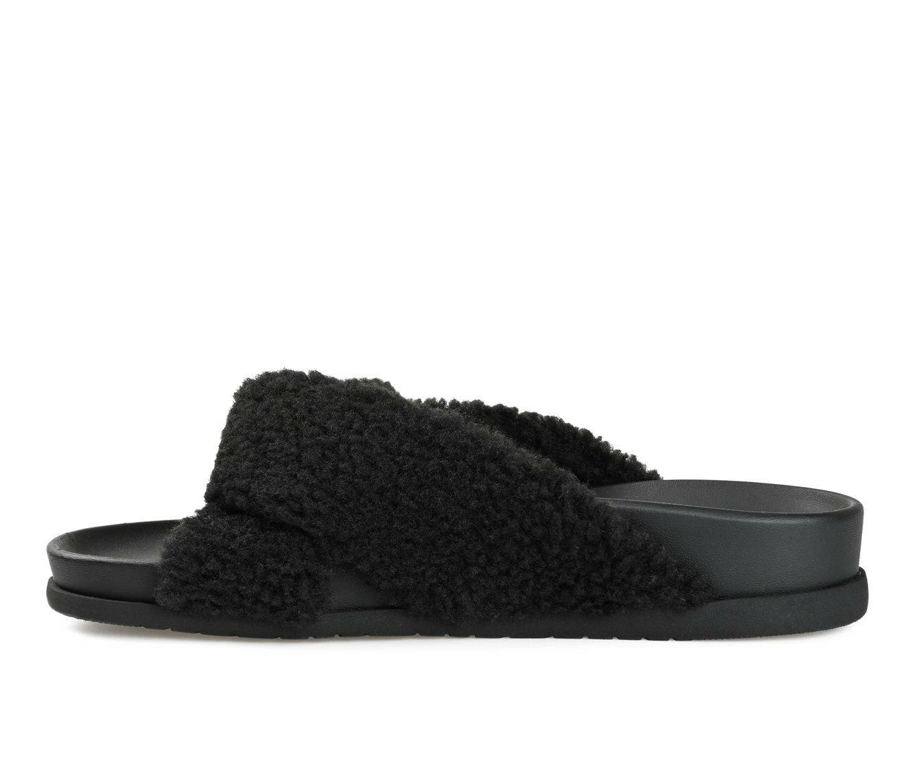 Journee Collection Dalynnda Slippers Black - Image 4