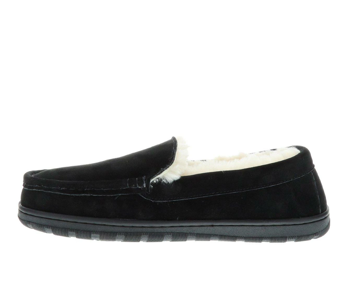 Lamo Footwear Harrison Moccasin Slippers Black - Image 4