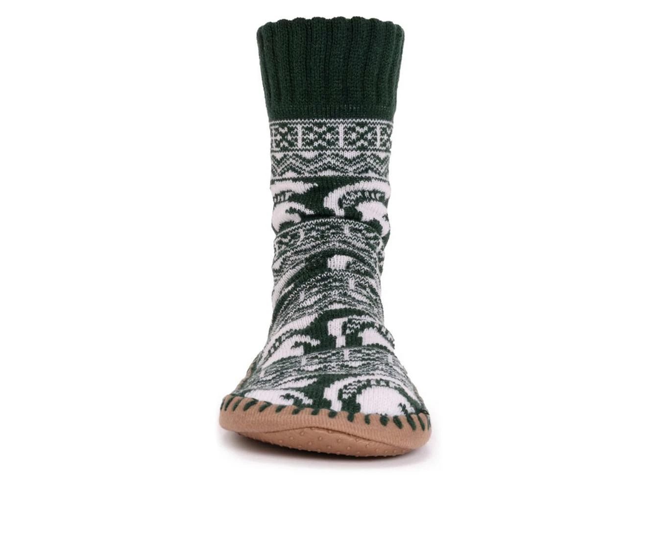 MUK LUKS Game Day Michigan State Spartans Slipper Socks Michigan State - Image 4