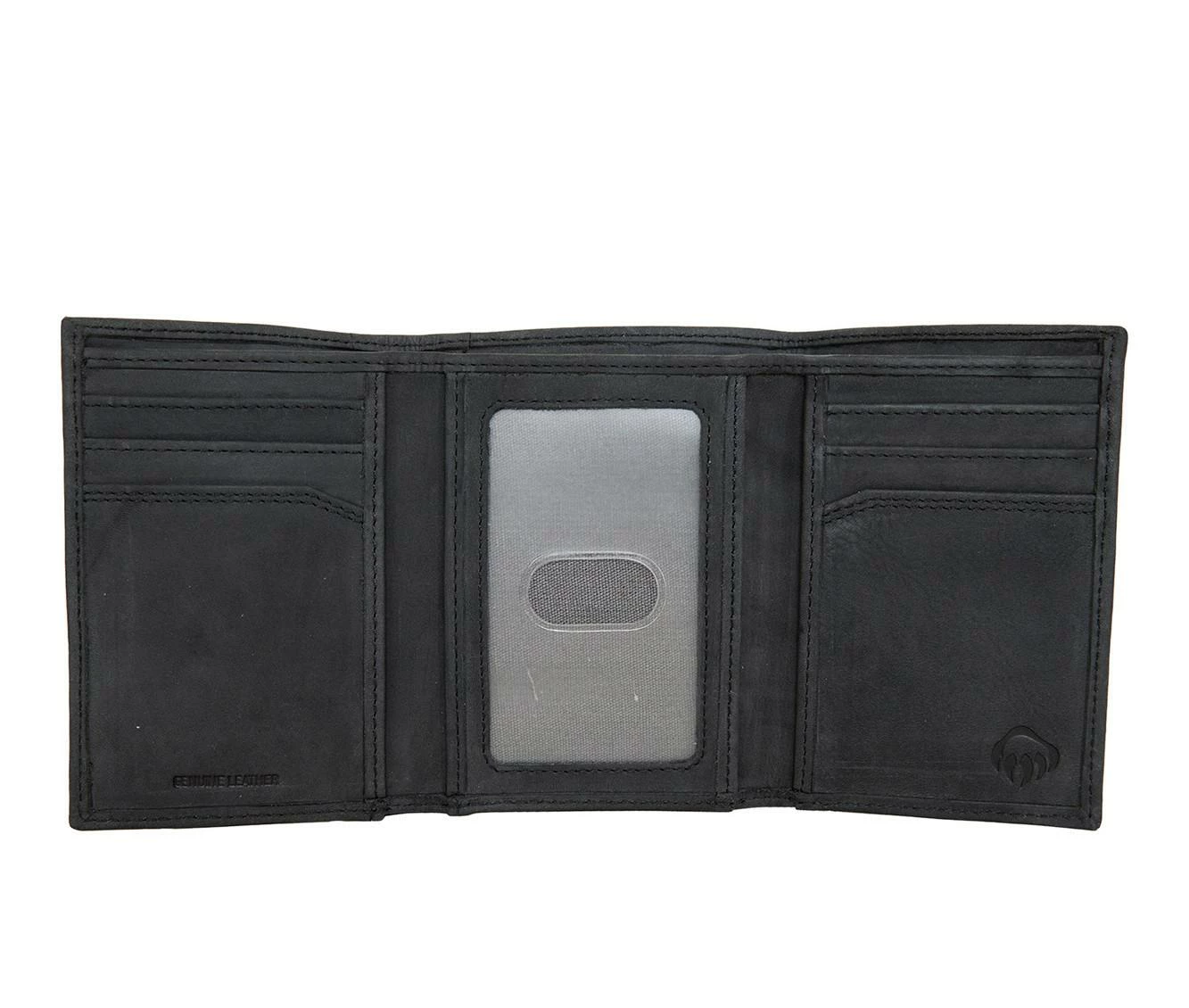 Wolverine Rugged Trifold Wallet Black - Image 4
