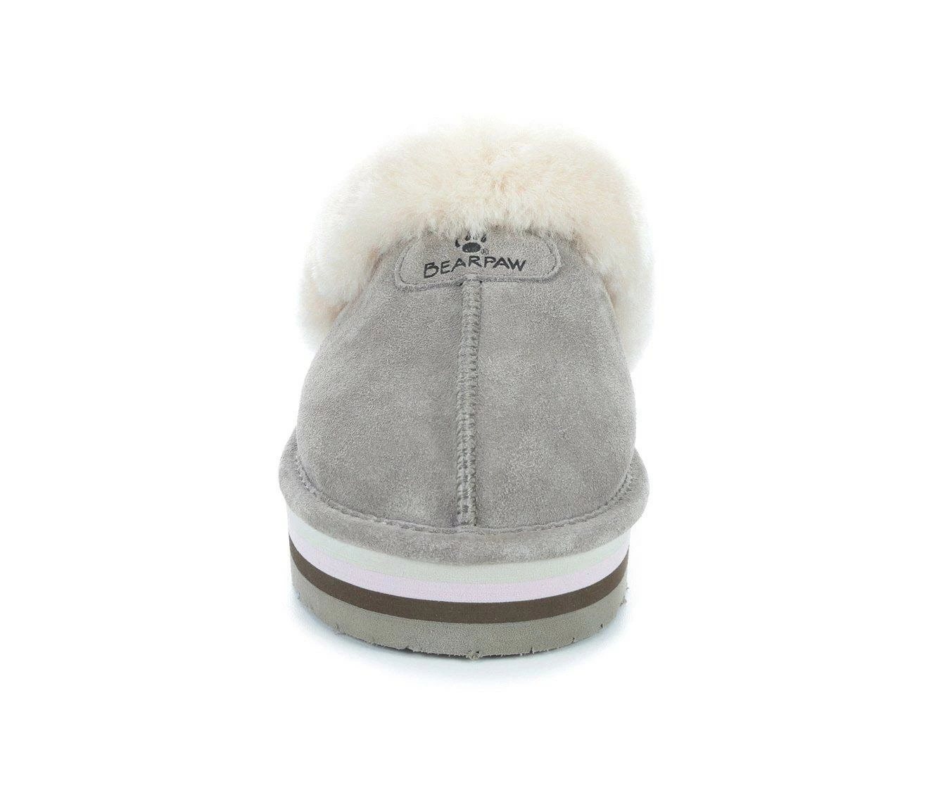 Bearpaw Retro Loki Platform Slippers Stone - Image 5