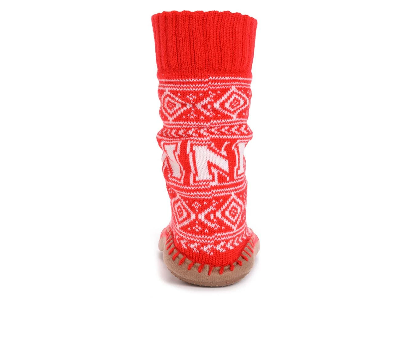 MUK LUKS Game Day Nebraska Corn Huskers Slipper Socks Nebraska - Image 5