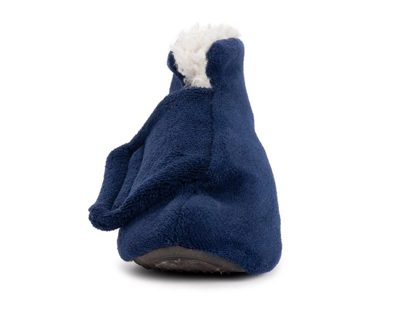 MUK LUKS Women's Faux Fur Lined Bootie Slippers Navy - Image 5