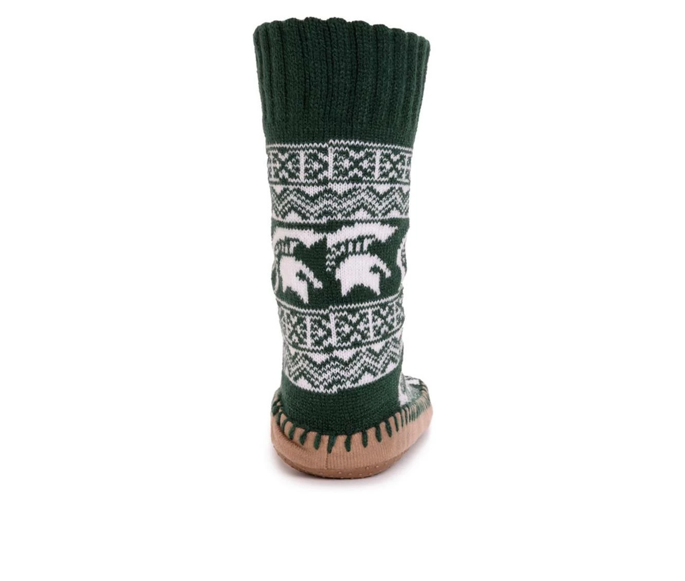 MUK LUKS Game Day Michigan State Spartans Slipper Socks Michigan State - Image 5
