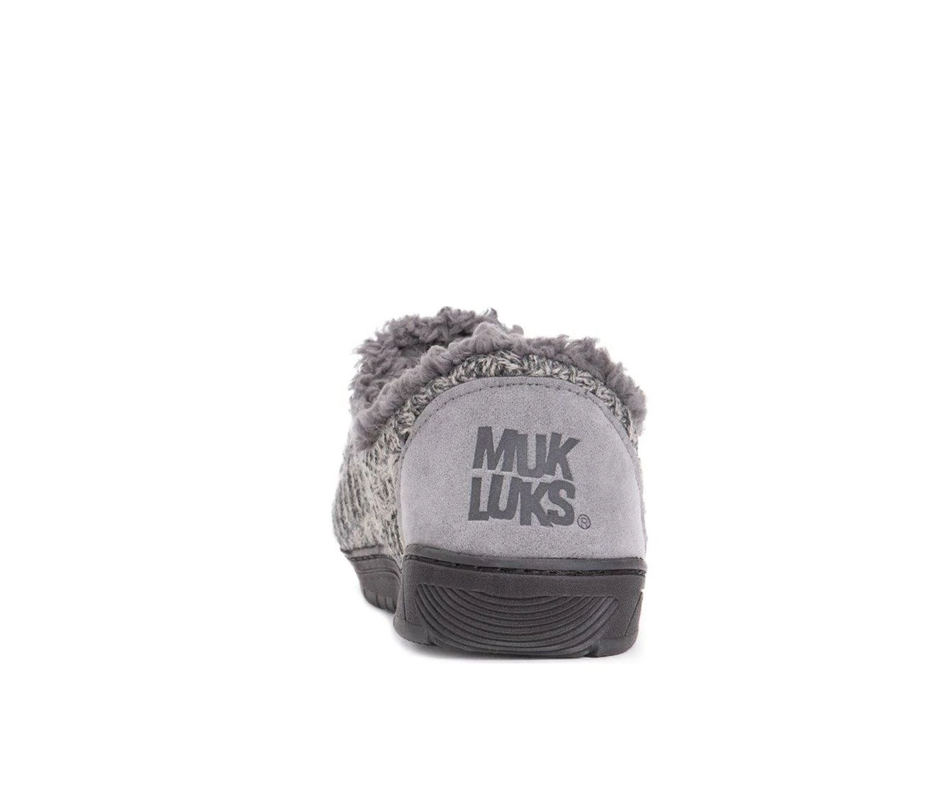 MUK LUKS John Clog Slippers Cinder Grey - Image 6