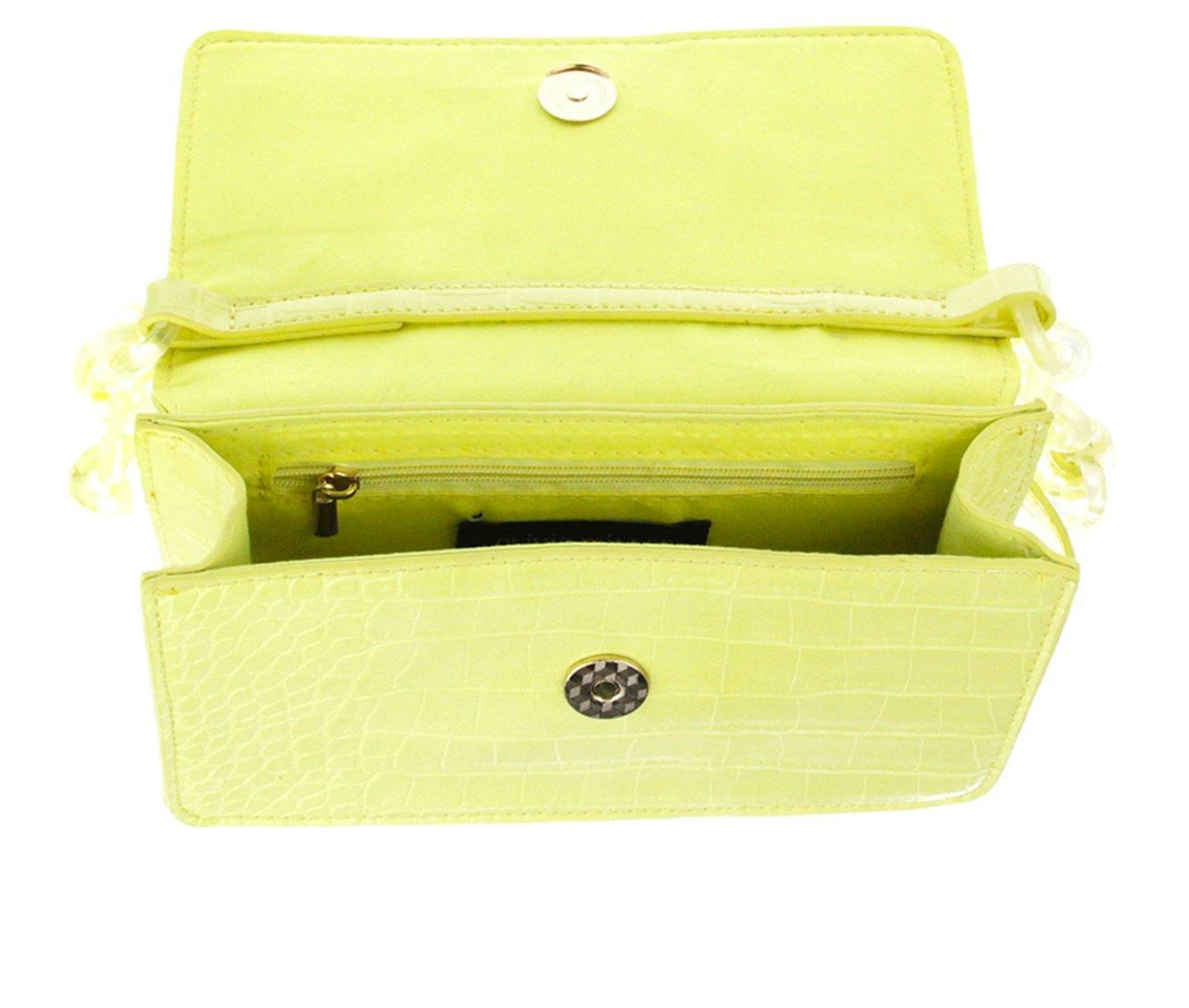 Olivia Miller Billie Crossbody Handbag Lemon - Image 6