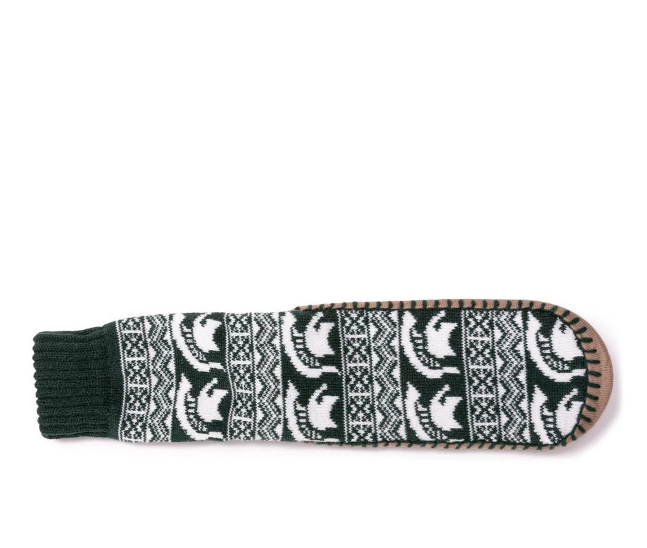 MUK LUKS Game Day Michigan State Spartans Slipper Socks Michigan State - Image 6